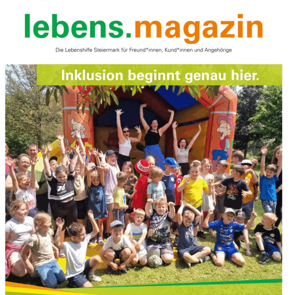 Cover der Ausgabe 03/25 des lebens.magazin